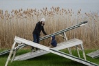 JB and Erynn on the dock ramps